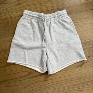 TNA Light Gray Woman’s Sweat Shorts